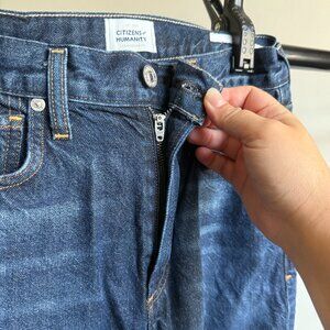 Citizens of Humanity Paloma High Rise Wide-Leg Baggy Jean in Gamut Size 24